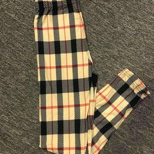 The Plaid Kids Leggings